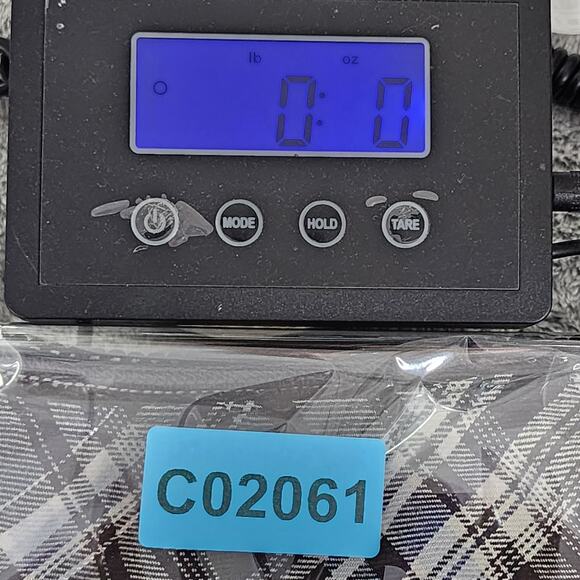 Vintage Lavender Skirt Womens M Blue Black Plaid Pull On Pencil Preppy Academia - Picture 8 of 8